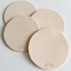 duck+chick leather coasters