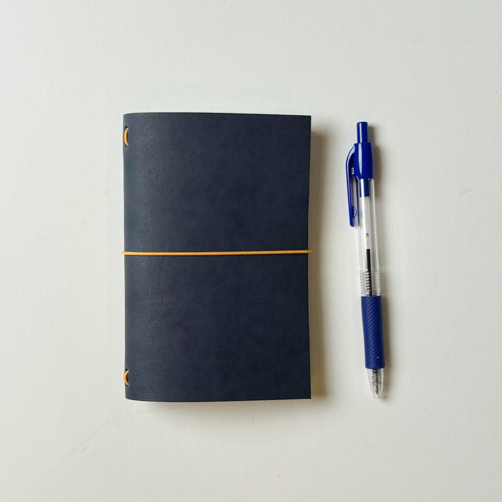 Leather Pocket Journal - Black