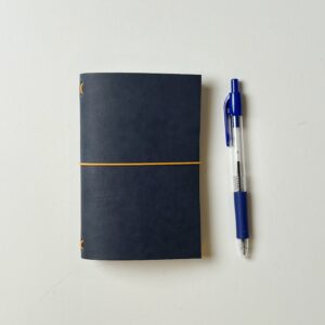 Leather Pocket Journal - Black
