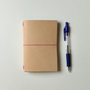 Leather Pocket Journal - Tan