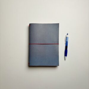 Leather Journal Blue