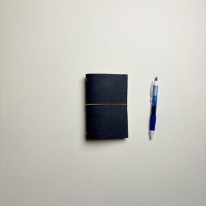 Leather Pocket Journal - Black